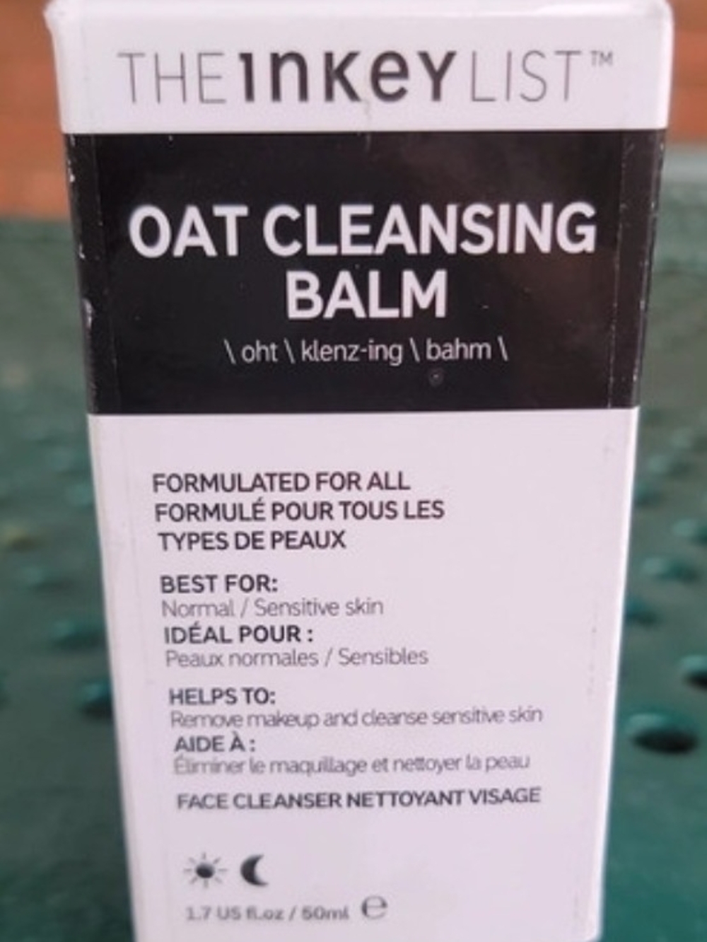 The Inkey List Oat Cleansing Balm Face Cleanser